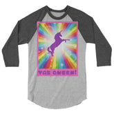 Yas Qween! 3/4 Sleeve Raglan Shirt